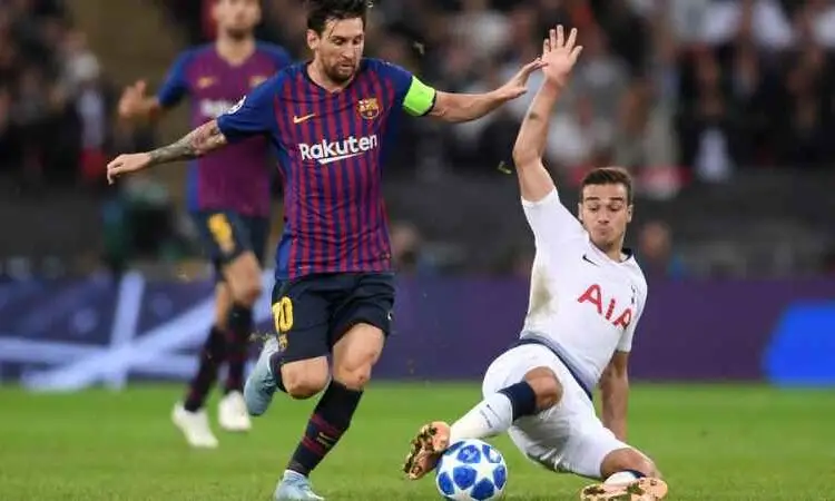 Memorable Moments from Barcelona and Tottenham Past Meetings