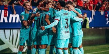 Match Review : Osasuna vs FC Barcelona (1-2)