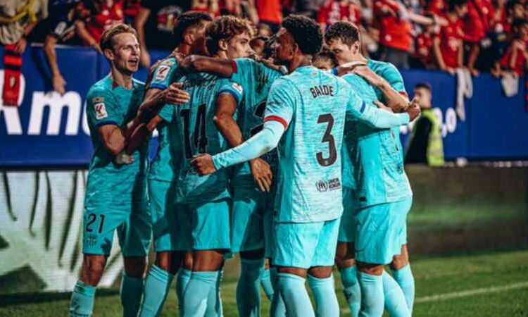 Match Review : Osasuna vs FC Barcelona (1-2)