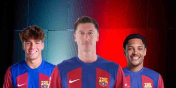 Lewandowski, Vitor Roque, and Guiu Set to Shine in Supercopa