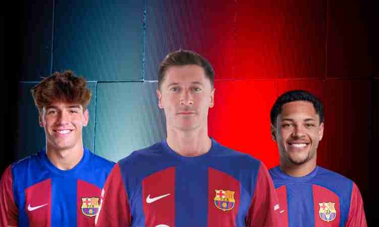 Lewandowski, Vitor Roque, and Guiu Set to Shine in Supercopa