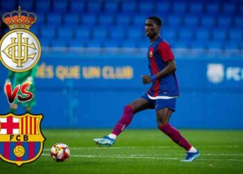 Barça Atlètic Braves the Storm: A Battle for Points in the Mud of Irún