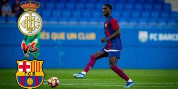 Barça Atlètic Braves the Storm: A Battle for Points in the Mud of Irún