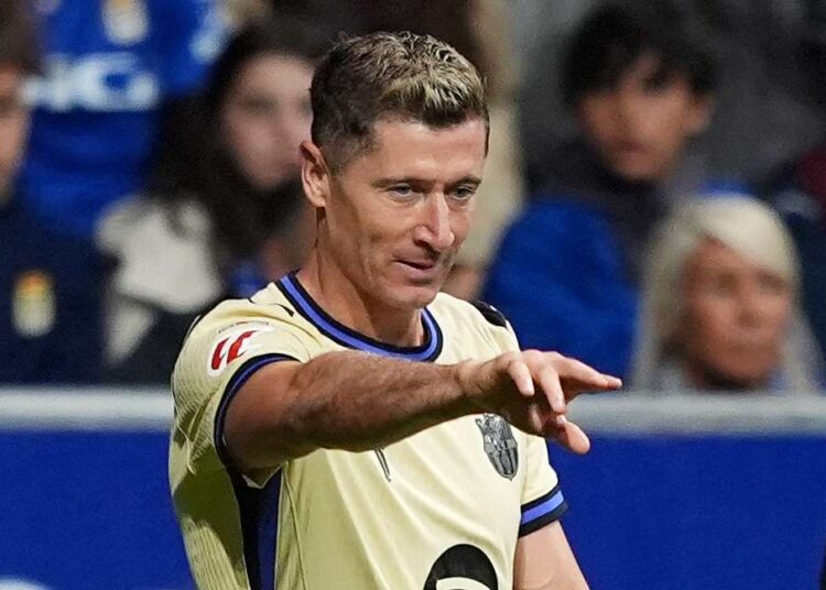 Reaction: Lewandowski Inspires Barcelona’s Comeback Win Over Oviedo