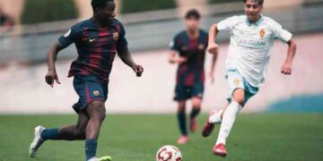 15-Year-Old Prodigy Ebrima Tunkara Joins Barcelona U19’s Trip to Newcastle