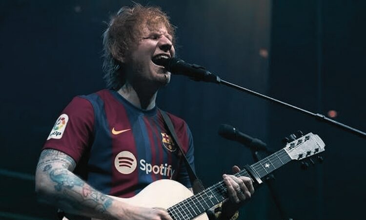 Ed Sheeran to Feature on Barça Jersey for Upcoming El Clásico