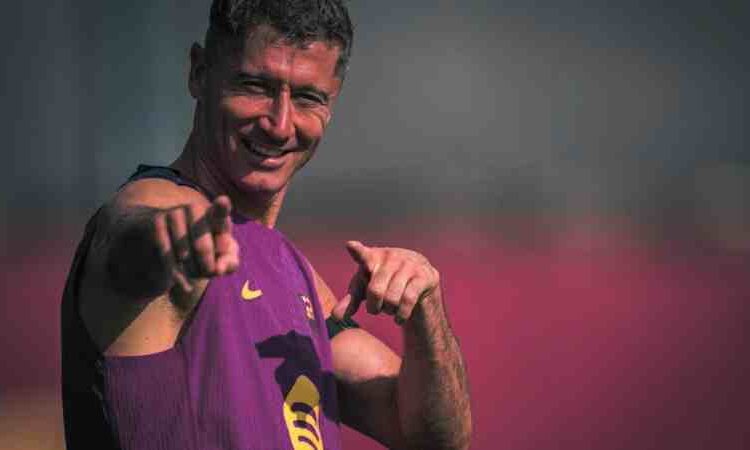 Lewandowski Returns to Training as Barça Look to Bounce Back Against Elche