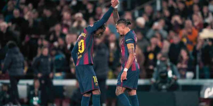 Barcelona 2–0 Osasuna: Raphinha’s Double Sends Barça Seven Points Clear