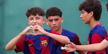 The 18-year-old midfielder already impressing everyone at Barça