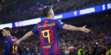 Lewandowski is unhappy with Barça