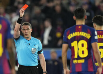 What will happen to the referee after Barça vs Atlético Madrid
