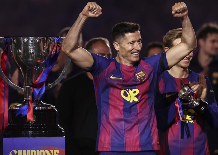 Barça already have a new favourite to replace Lewandowski