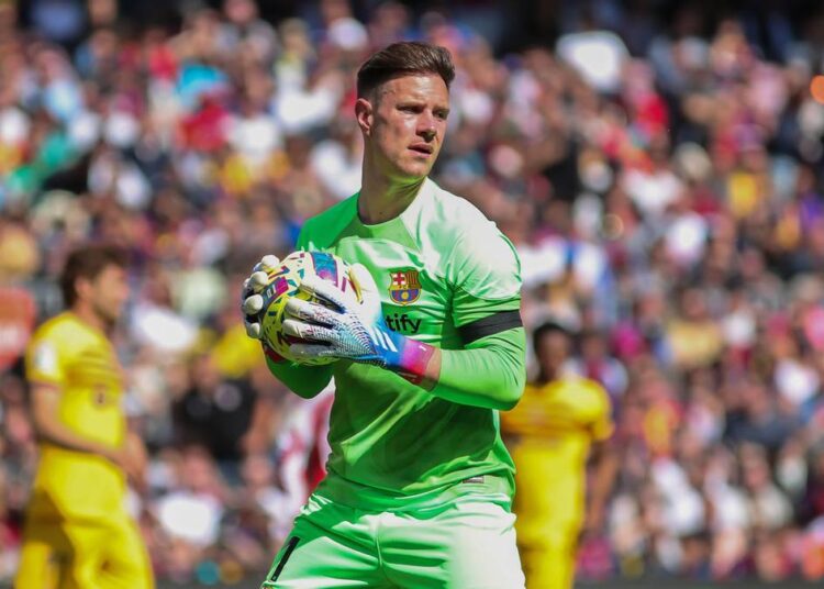 Ter Stegen finalises the last details of his Barça exit