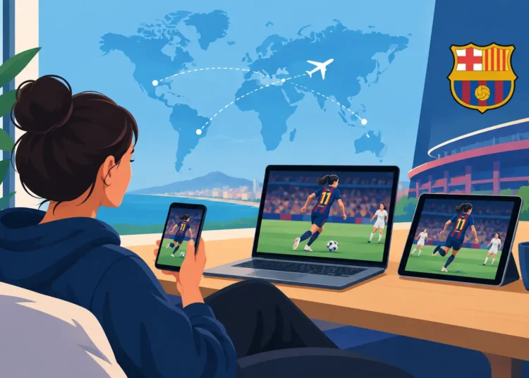 How to Follow Barca Femeni From Anywhere